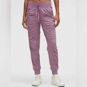Lululemon Dance Studio joggers, pink-purple, size 12